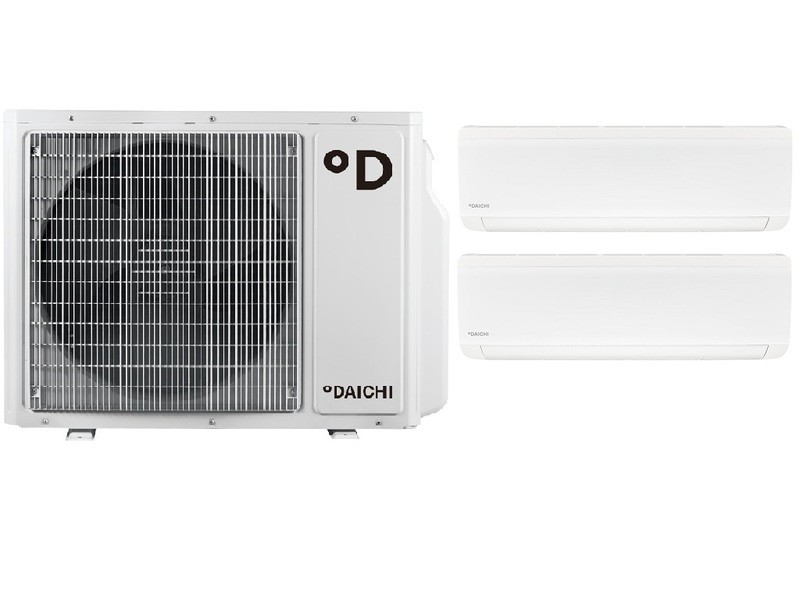 Daichi DF50A2MS1R + ICE25AVQS1R + ICE25AVQS1R мульти сплит-система (2 комнаты)